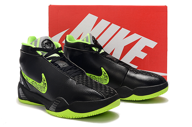 Men Nike Zoom Heritage 2019 N7 Black Green Shoes - Click Image to Close